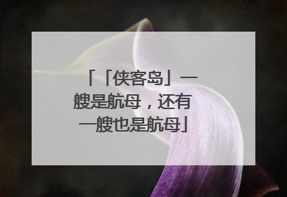「侠客岛」一艘是航母，还有一艘也是航母