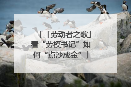 「劳动者之歌」看“劳模书记”如何“点沙成金”
