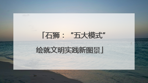 石狮：“五大模式”绘就文明实践新图景