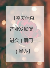 空天信息产业发展促进会（厦门）举办