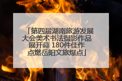 第四届湖南旅游发展大会美术书法摄影作品展开幕 180件佳作点燃岳阳文旅爆点