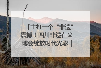主打一个“非遗”震撼！四川非遗在文博会绽放时代光彩｜文博向“新”