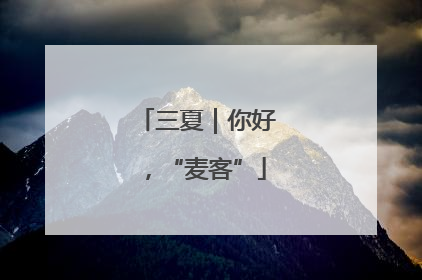 三夏｜你好，“麦客”