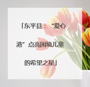 东平县：“爱心港”点亮困境儿童的希望之星