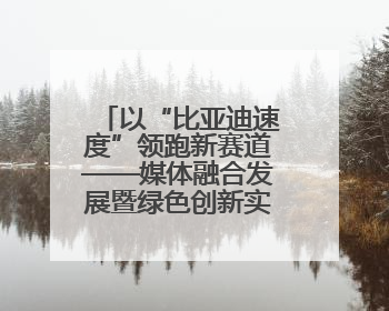 以“比亚迪速度”领跑新赛道——媒体融合发展暨绿色创新实践交流会首站走进比亚迪
