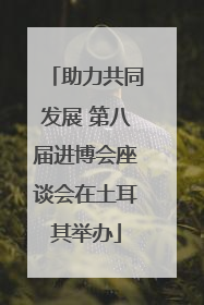 助力共同发展 第八届进博会座谈会在土耳其举办