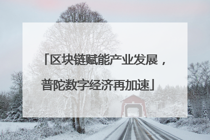 区块链赋能产业发展，普陀数字经济再加速