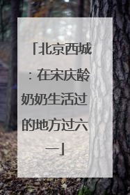 北京西城：在宋庆龄奶奶生活过的地方过六一