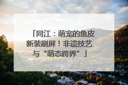 同江：萌宠的鱼皮新装刷屏！非遗技艺与“萌态跨界”