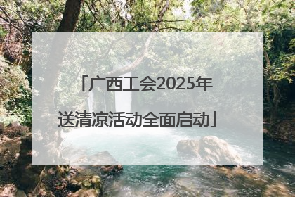 广西工会2025年送清凉活动全面启动