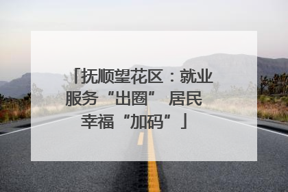 抚顺望花区：就业服务“出圈” 居民幸福“加码”