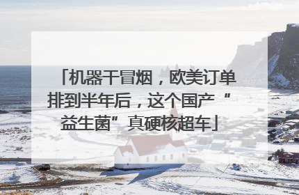 机器干冒烟，欧美订单排到半年后，这个国产“益生菌”真硬核超车