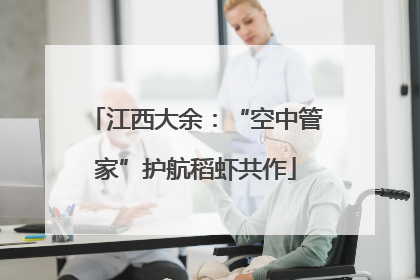江西大余：“空中管家”护航稻虾共作