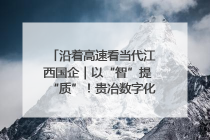 沿着高速看当代江西国企｜以“智”提“质”！贵冶数字化转型迈出新步伐
