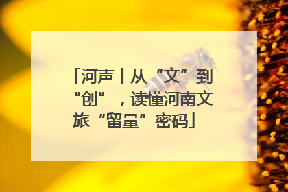 河声丨从“文”到“创”，读懂河南文旅“留量”密码