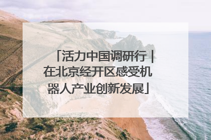 活力中国调研行｜在北京经开区感受机器人产业创新发展