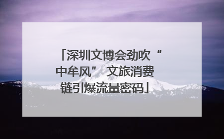 深圳文博会劲吹“中牟风” 文旅消费链引爆流量密码