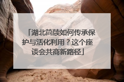湖北简牍如何传承保护与活化利用？这个座谈会共商新路径