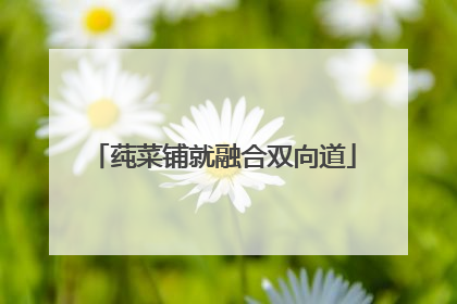 莼菜铺就融合双向道