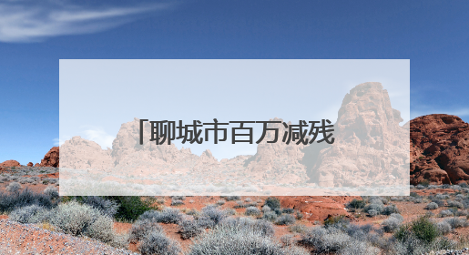 聊城市百万减残脑血管病公益项目资助标准公布