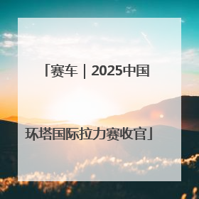 赛车｜2025中国环塔国际拉力赛收官