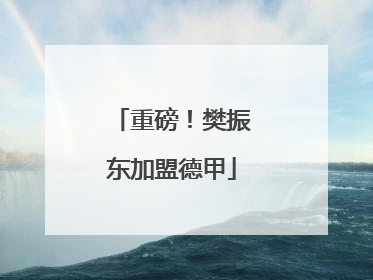 重磅！樊振东加盟德甲