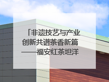 非遗技艺与产业创新共谱茶香新篇——福安红茶坦洋工夫专场推介会在京举办