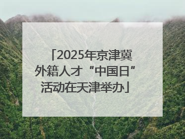 2025年京津冀外籍人才“中国日”活动在天津举办