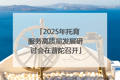 2025年托育服务高质量发展研讨会在普陀召开