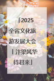 2025全省文化旅游发展大会丨汴梁风华待君来