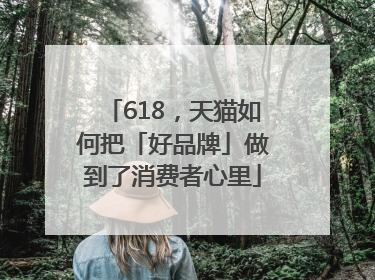 618，天猫如何把「好品牌」做到了消费者心里