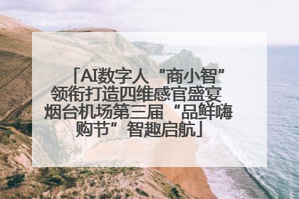 AI数字人“商小智”领衔打造四维感官盛宴 烟台机场第三届“品鲜嗨购节”智趣启航